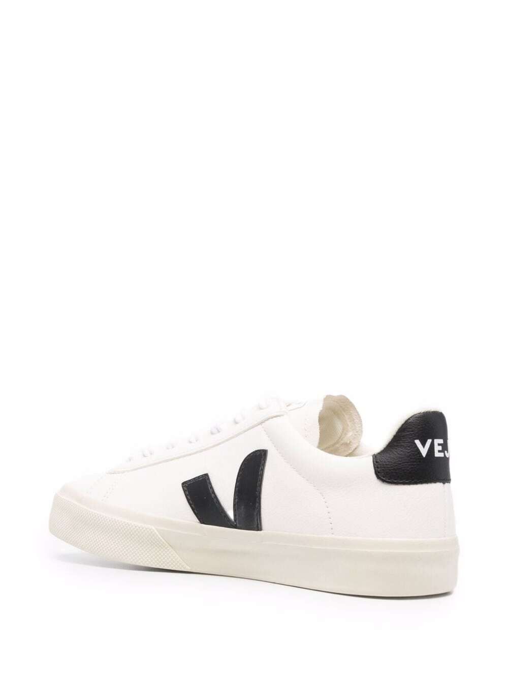Veja Sneaker 'Campo' with Vegan Leather Logo in White and Black Unisex Size US 11 / IT 41 - 5 Thumbnail