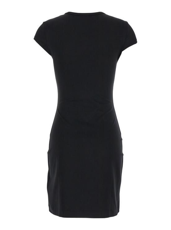 Diesel DIESEL Women Dresses A062700AFAA9XXA Black Size XS / US 0-2 / IT 36-38 - 2 Thumbnail