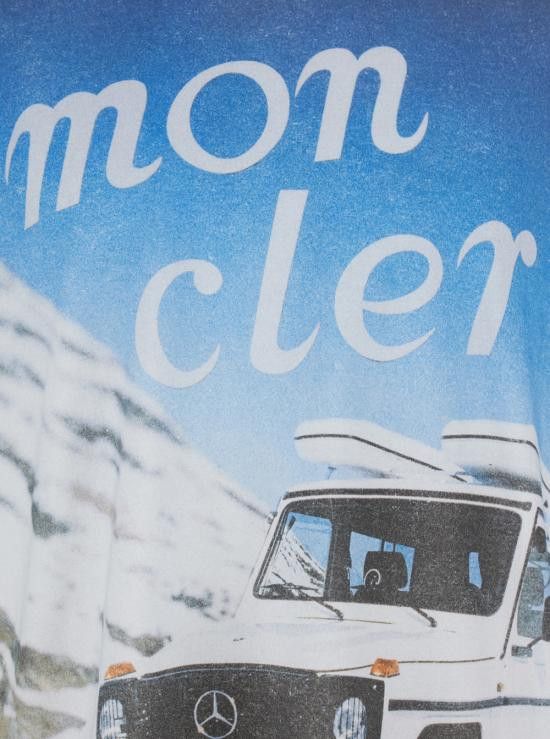 Moncler MONCLER Men Tops 8C0000389AB9001 White Size US XL / EU 56 / 4 - 3 Thumbnail