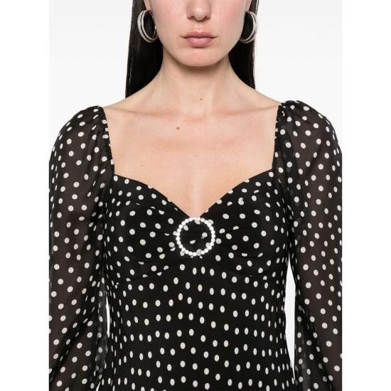 RIXO RIXO Women Dresses IVY LOSBK BLACK Size M / US 6-8 / IT 42-44 - 5 Thumbnail