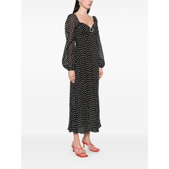RIXO RIXO Women Dresses IVY LOSBK BLACK Size M / US 6-8 / IT 42-44 - 3 Thumbnail