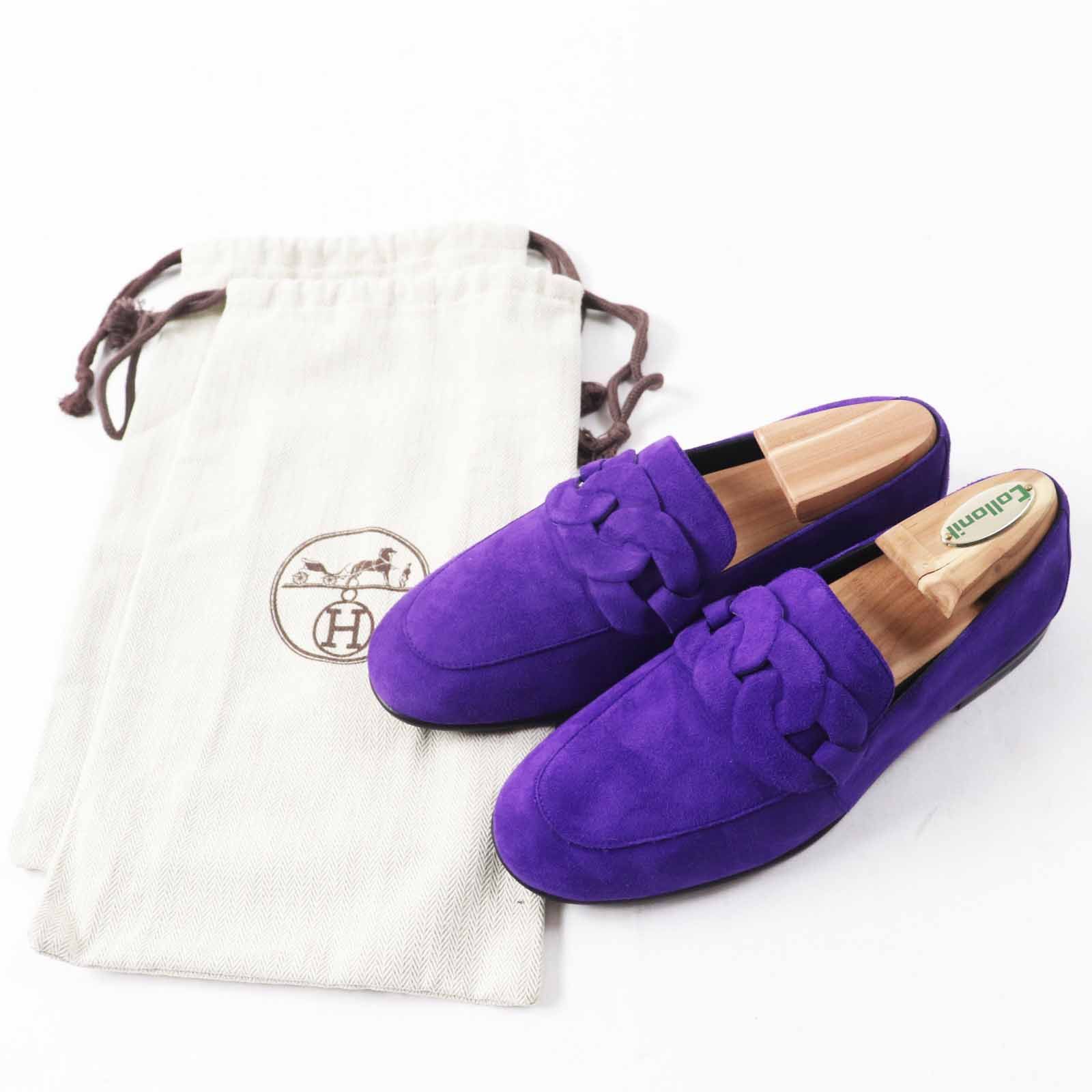 Hermes Hermes Hermes Moccasin loafers Loafers Leather Shoes DUTY FREE for USA Size ONE SIZE - 2 Thumbnail