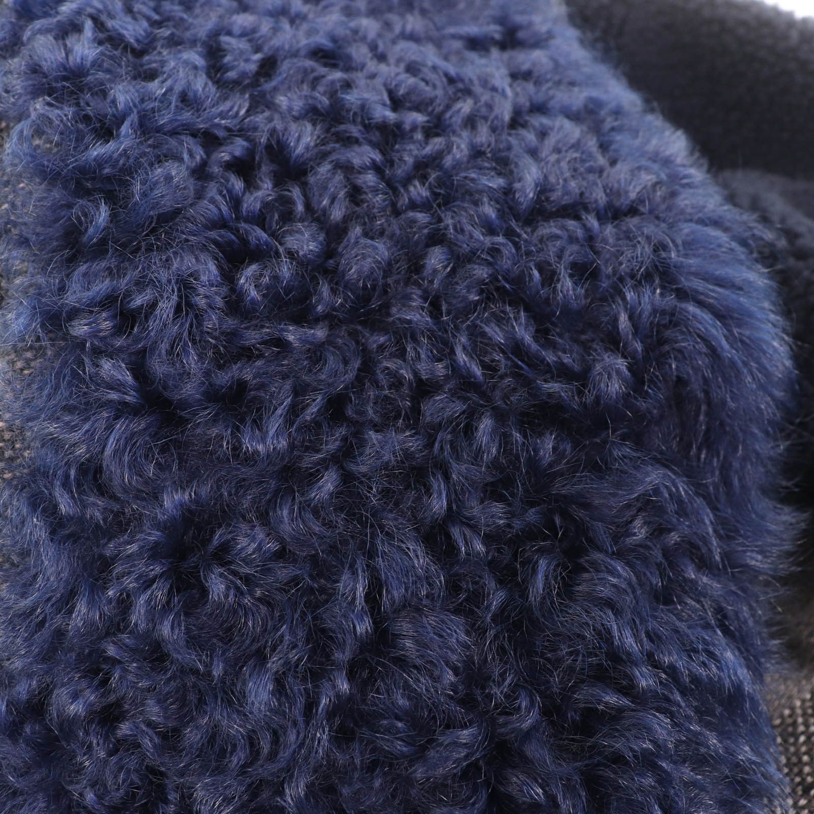 Louis Vuitton Louis Vuitton Louis Vuitton Logo button with lamb fur switching wool coat Others Outerwear DUTY FREE for USA Size ONE SIZE - 6 Thumbnail