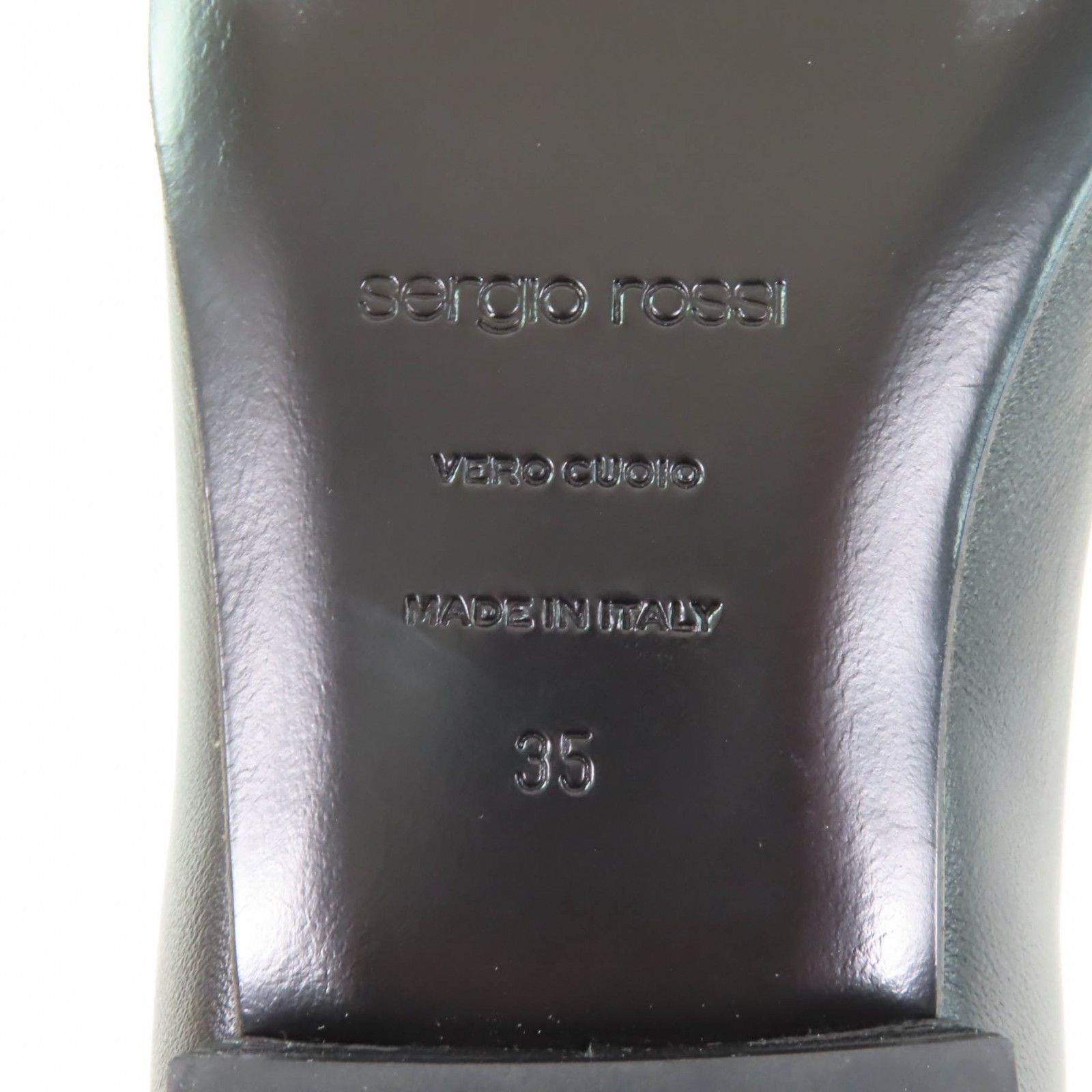 Other Other Sergio Rossi SR PRINCE Leather Pumps Leather Shoes A92270 DUTY FREE for USA Size ONE SIZE - 12 Thumbnail