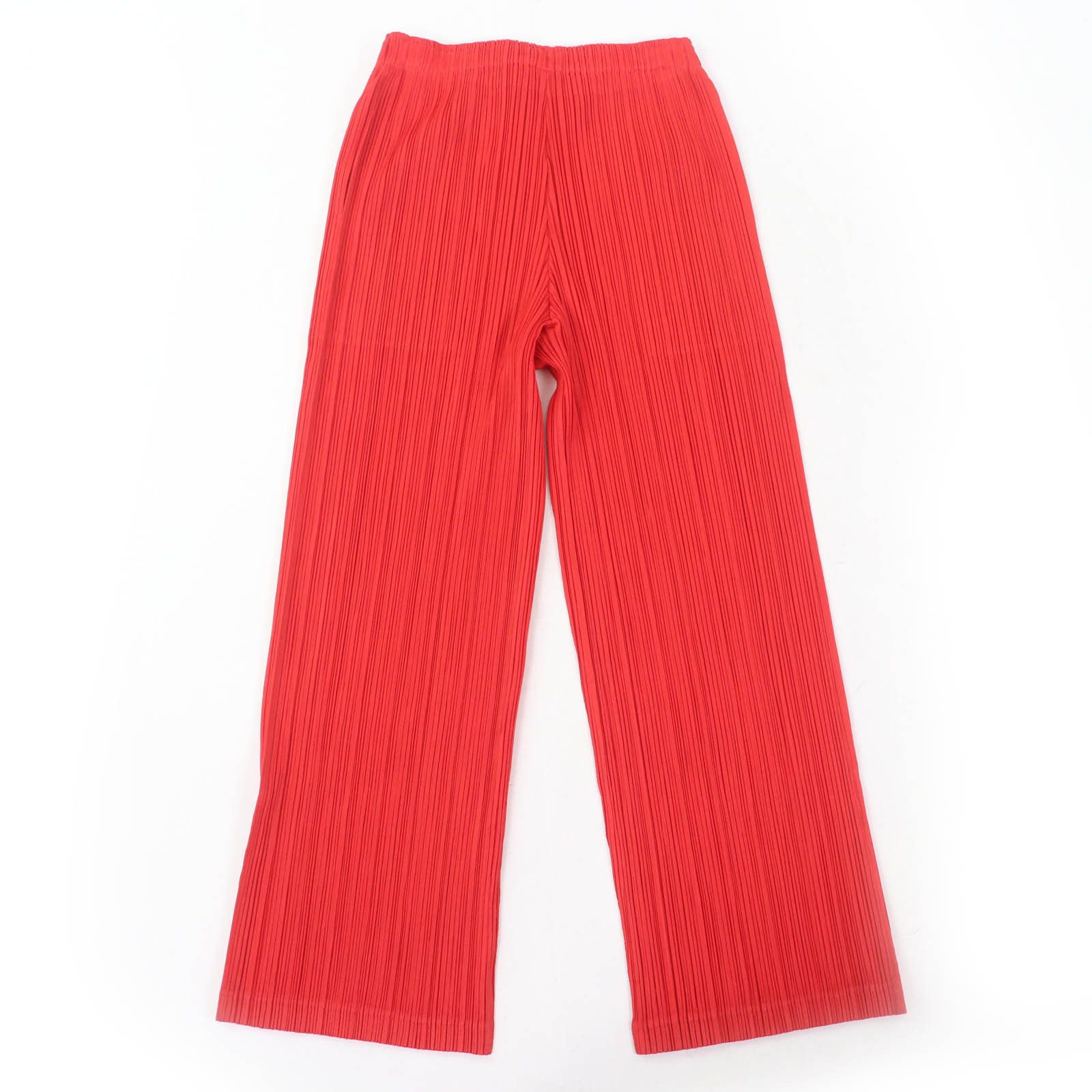 Issey Miyake Issey Miyake PLEATS PLEASE PP03-JF423 Polyester Wide Pants Others Pants PP03-JF423 DUTY FREE for USA Size ONE SIZE - 2 Thumbnail