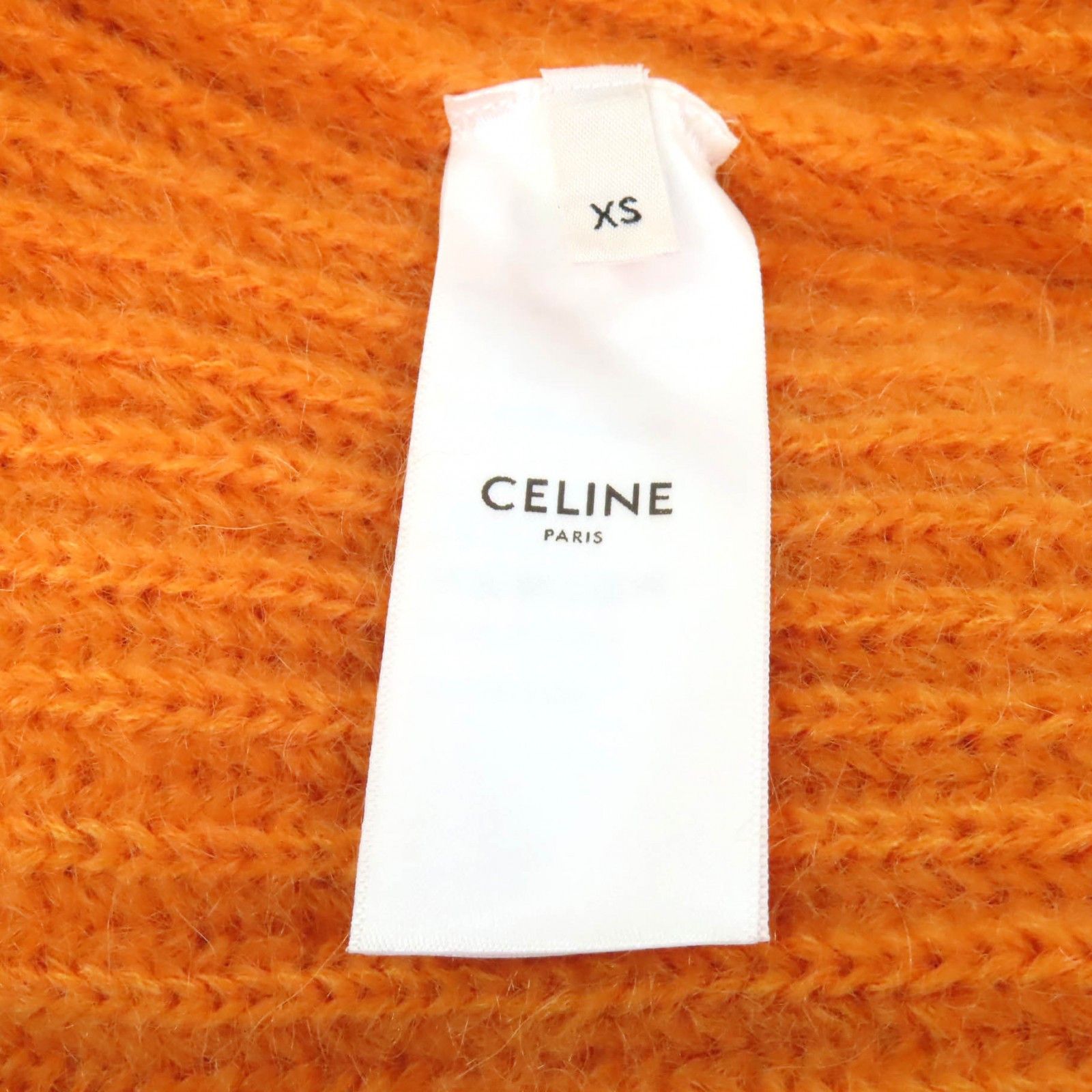 Celine Celine Celine Cropped V-neck Mohair Cardigan Others Tops 2A38T377N DUTY FREE for USA Size ONE SIZE - 6 Thumbnail