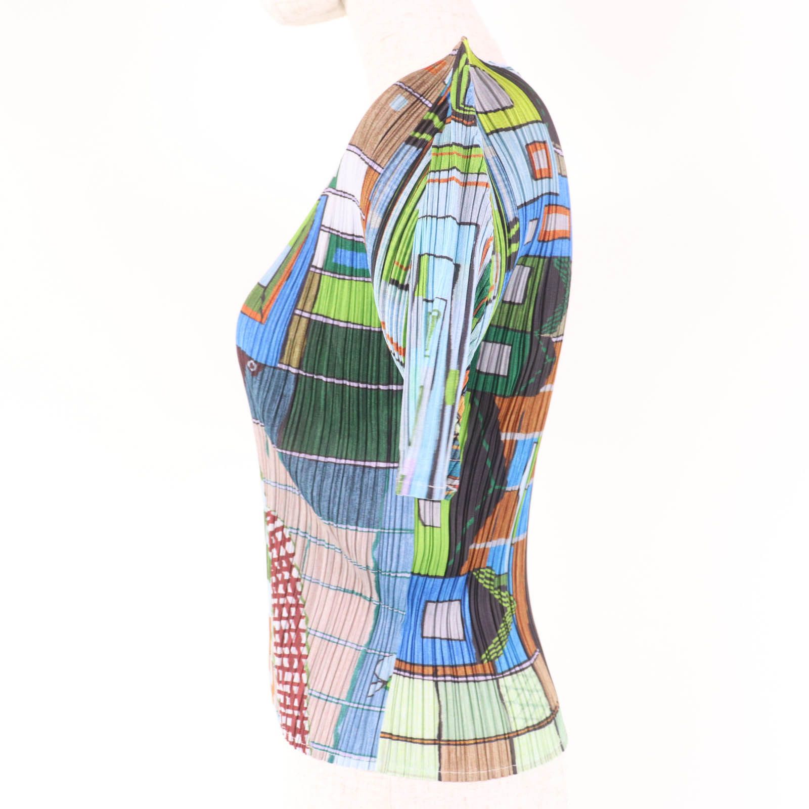 Issey Miyake Issey Miyake PLEATS PLEASE PLEATS PLEASE T-shirt Polyester T-shirt Others T-Shirts PP14-JK142 DUTY FREE for USA Size ONE SIZE - 2 Thumbnail