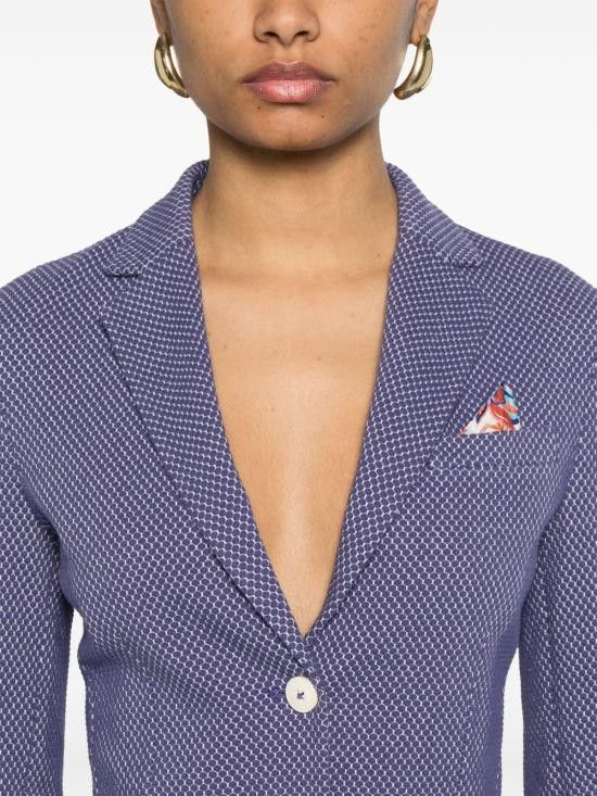 Circolo 1901 CIRCOLO 1901 Women Jackets FD3534 045 Blue Size M / US 6-8 / IT 42-44 - 3 Thumbnail