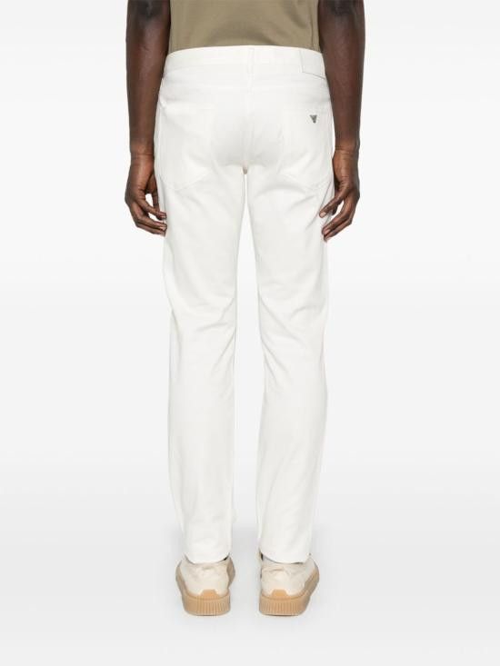 Emporio Armani EMPORIO ARMANI Men Denim Pants EM000121 AF14122U0003 White Size US 34 / EU 50 - 3 Thumbnail