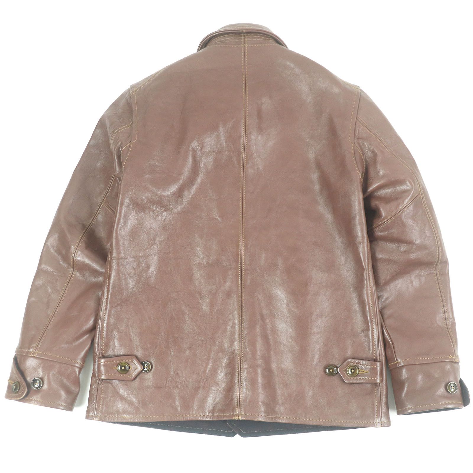 Other Other COLIMBO Stockman's Work Horsehide Coat Leather Outerwear DUTY FREE for USA Size ONE SIZE - 4 Thumbnail