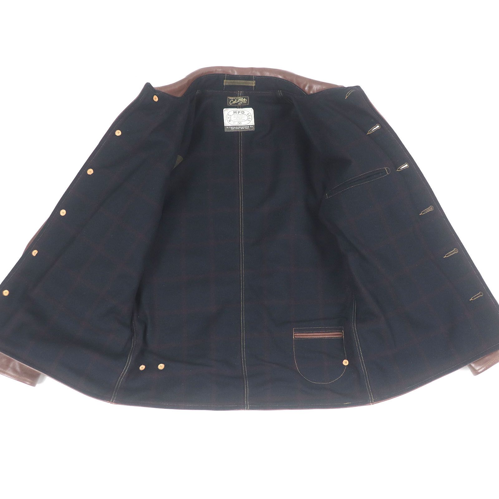 Other Other COLIMBO Stockman's Work Horsehide Coat Leather Outerwear DUTY FREE for USA Size ONE SIZE - 3 Thumbnail