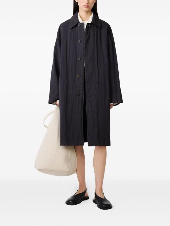 Studio Nicholson STUDIO NICHOLSON Women Coats NEVISSN 754DARKNAVY Blue Size M / US 6-8 / IT 42-44 - 4 Thumbnail