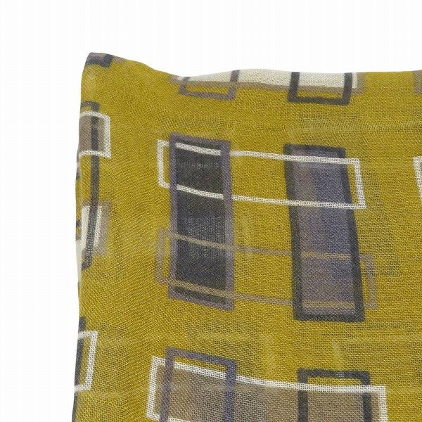 Hermes Hermes Hermes H Pattern Cashmere Silk Scarf Others Scarf DUTY FREE for USA Size ONE SIZE - 2 Thumbnail