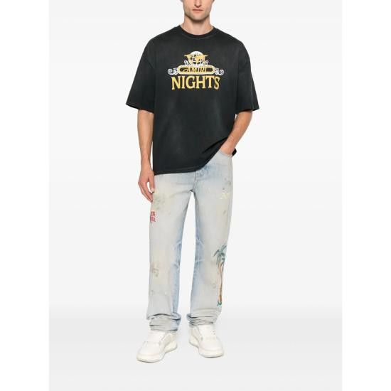 Amiri AMIRI Men T-Shirts AMJYTE1207 BLACK Size US M / EU 48-50 / 2 - 4 Thumbnail