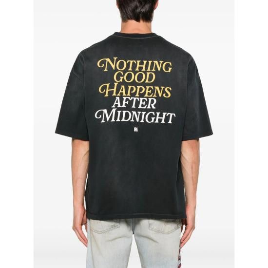 Amiri AMIRI Men T-Shirts AMJYTE1207 BLACK Size US M / EU 48-50 / 2 - 2 Thumbnail