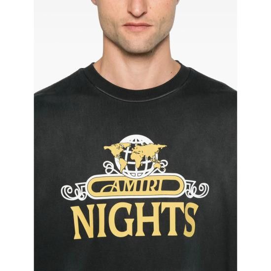 Amiri AMIRI Men T-Shirts AMJYTE1207 BLACK Size US XXL / EU 58 / 5 - 3 Thumbnail