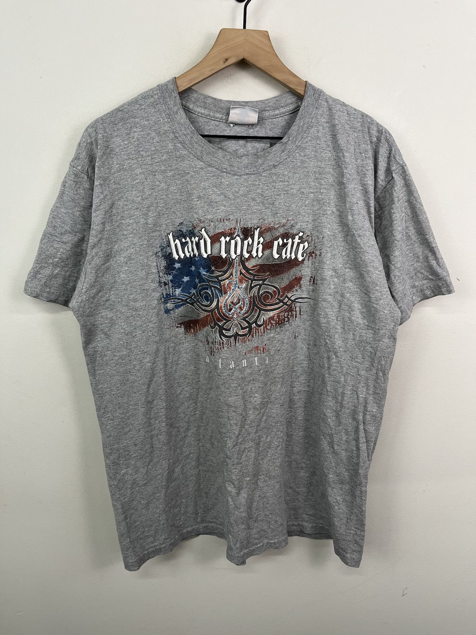 Hard Rock Cafe Vintage Y2K Affliction Style Hard Rock Cafe Atlanta Tribal T Shirt Size L Size US L / EU 52-54 / 3 - 2 Thumbnail