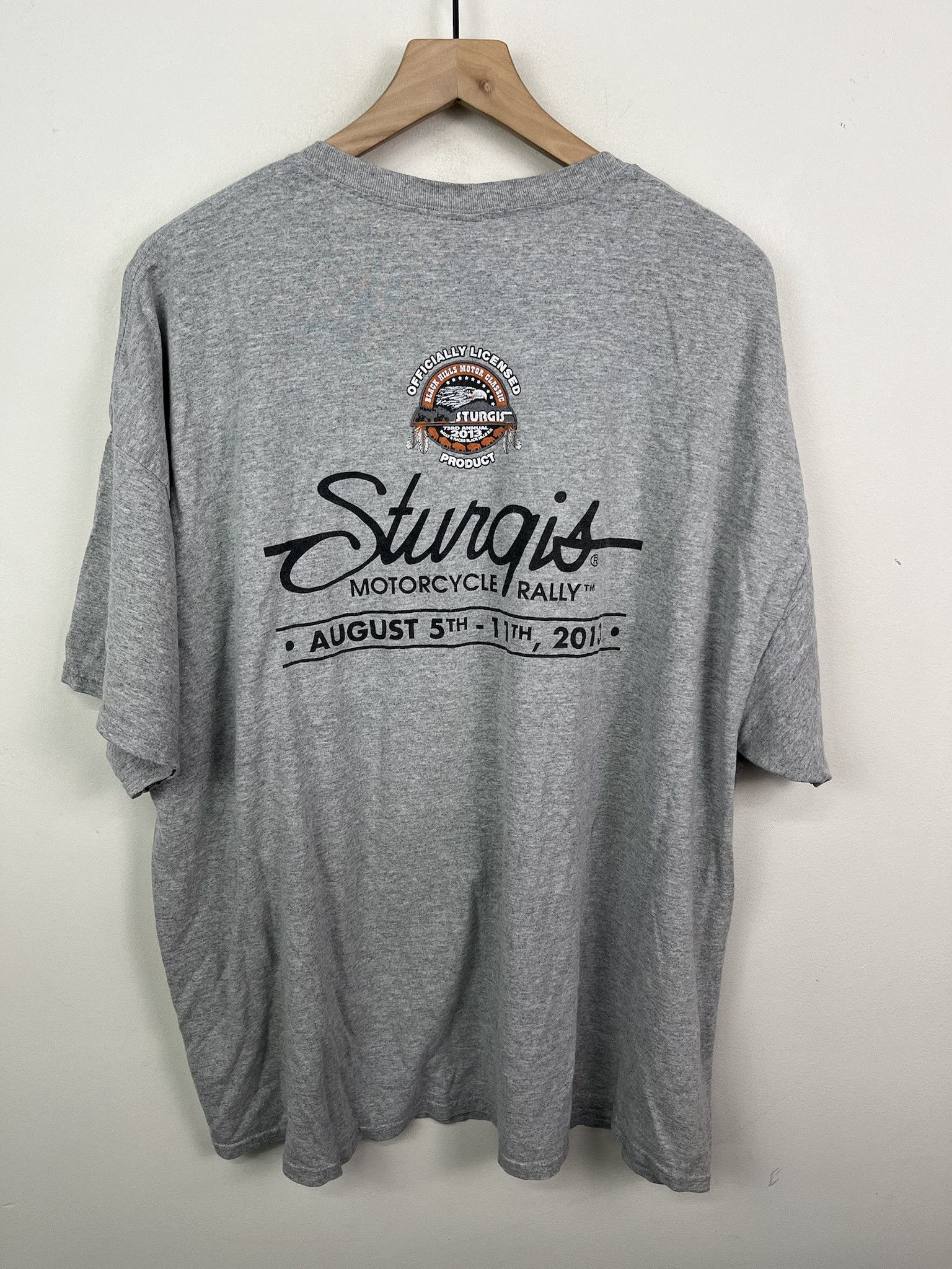 Vintage Vintage Sturgis Motorcycle Rally Oversized T Shirt Harley Davidson Size 3XL Size US XXL / EU 58 / 5 - 2 Thumbnail