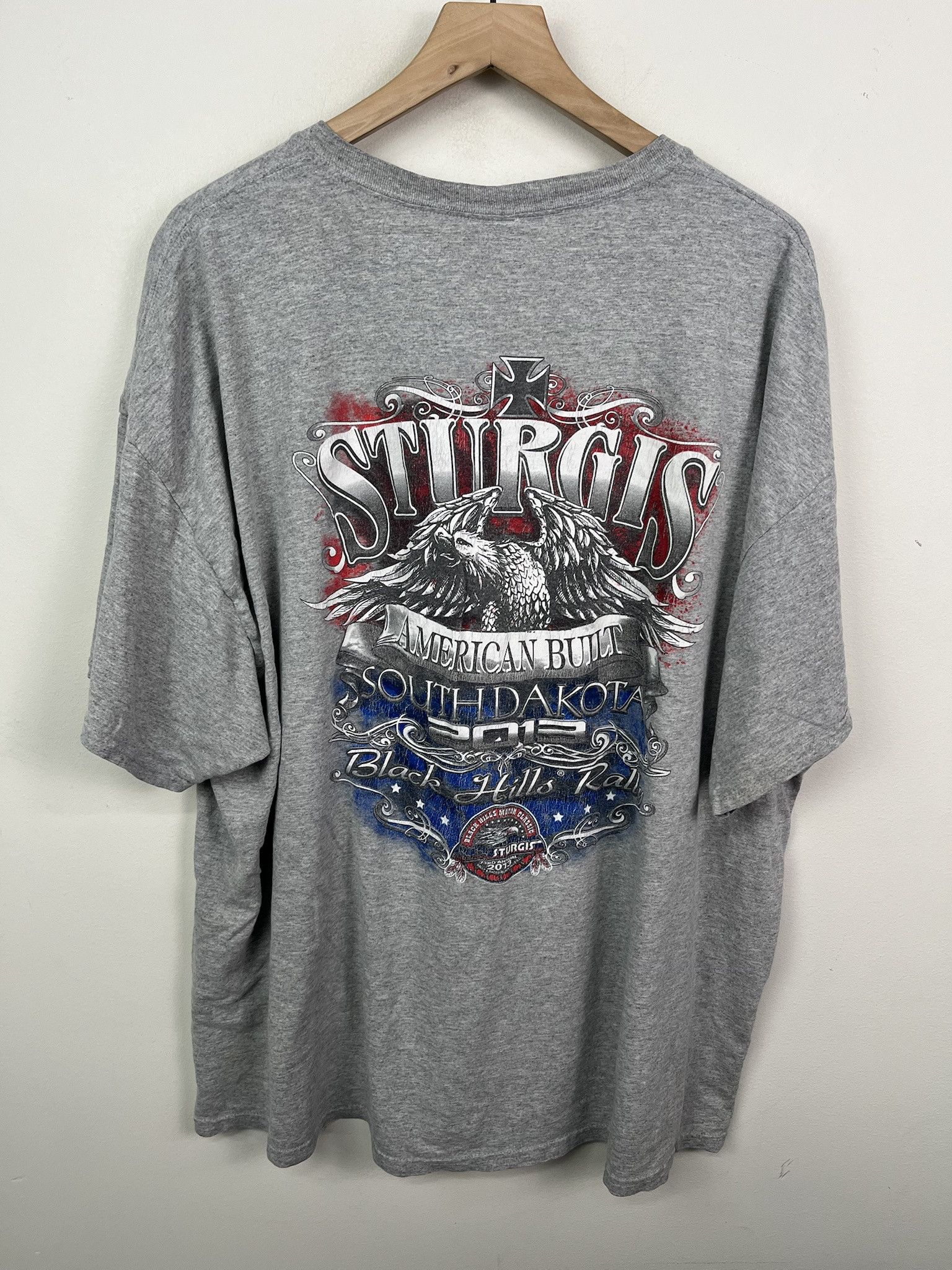 Vintage Vintage Sturgis Motorcycle Black Hills Rally Oversized T Shirt Harley Davidson Size 3XL Size US XXL / EU 58 / 5 - 2 Thumbnail