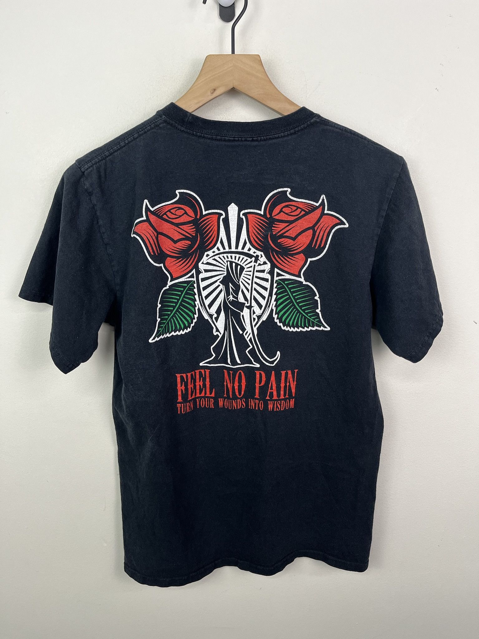 Vintage Y2K Empyre Reaper Feel No Pain T Shirt size S Size US S / EU 44-46 / 1 - 3 Thumbnail