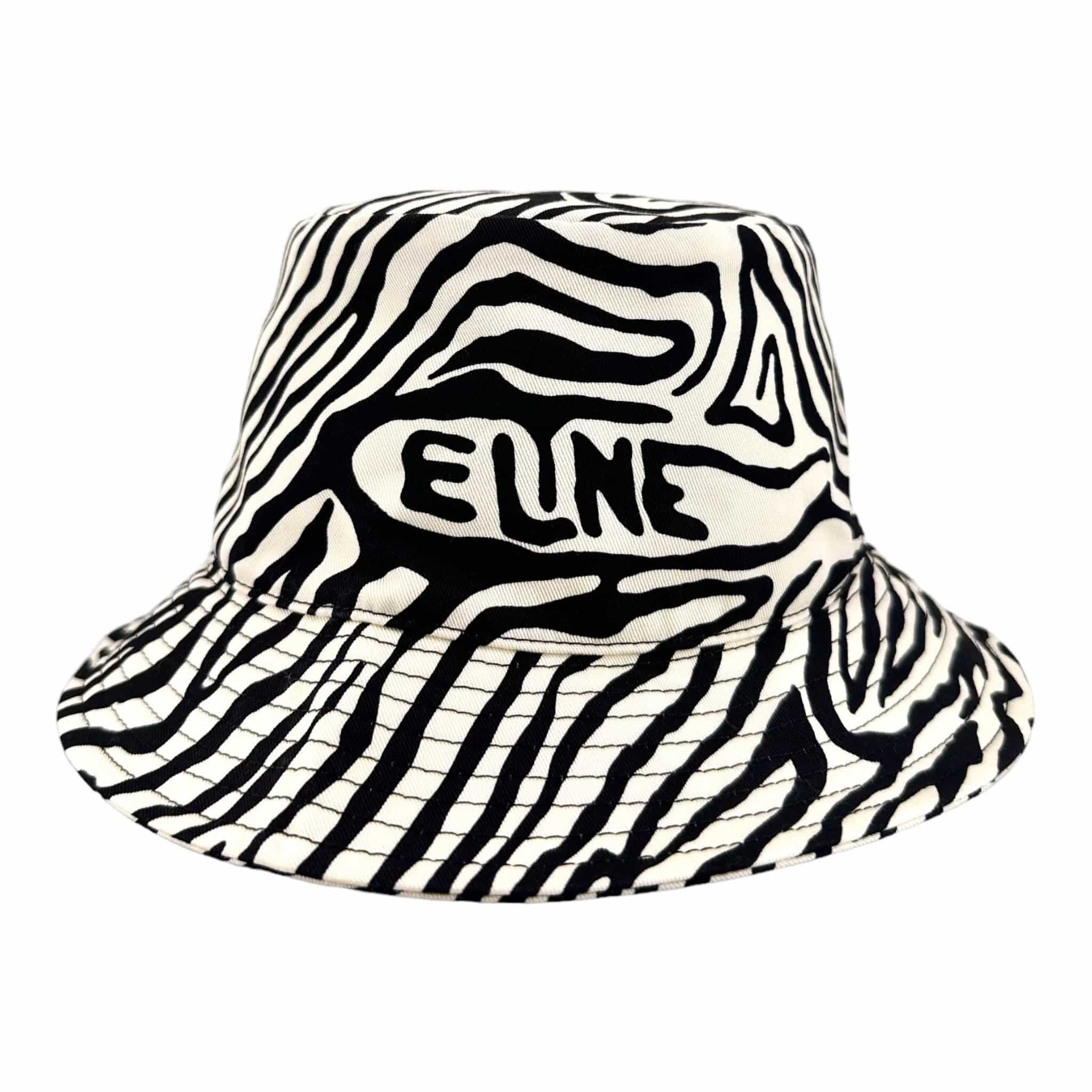 Celine Black Quilted BucketHat with White Logo, Sz S, NWOT Celine Black Quilted Bucket Hat Quilted black... | Depop main image 2