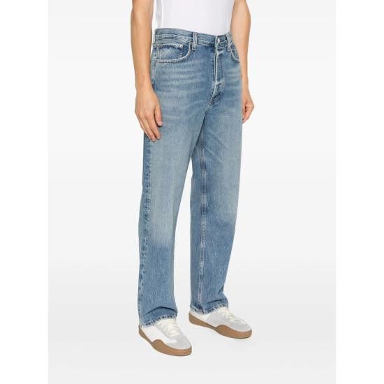 Agolde AGOLDE Men Denim Pants A642 1371 FRCT BLUE Size US 32 / EU 48 - 5 Thumbnail
