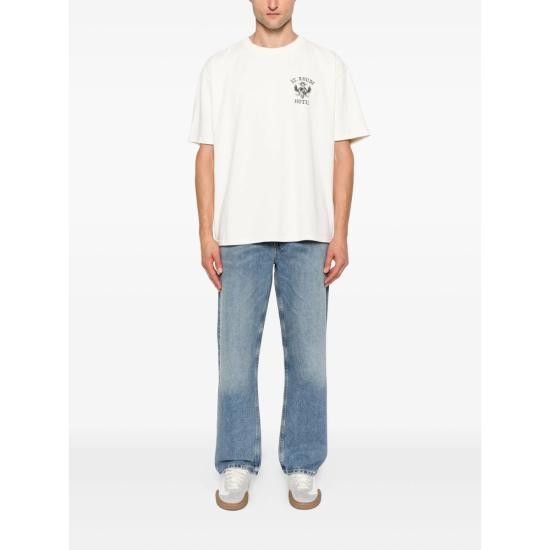 Agolde AGOLDE Men Denim Pants A642 1371 FRCT BLUE Size US 32 / EU 48 - 2 Thumbnail