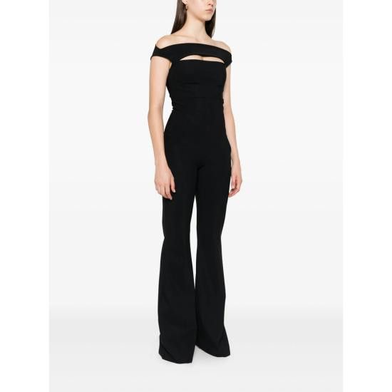 Chiara Boni CHIARA BONI Women Jumpsuits REBECCA 37 BLACK Size 30" / US 8 / IT 44 - 4 Thumbnail