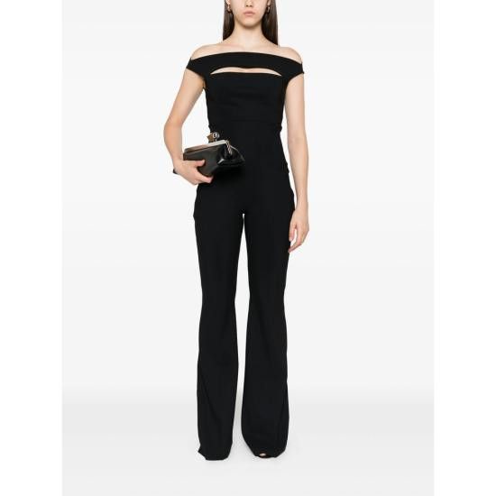 Chiara Boni CHIARA BONI Women Jumpsuits REBECCA 37 BLACK Size 30" / US 8 / IT 44 - 3 Thumbnail