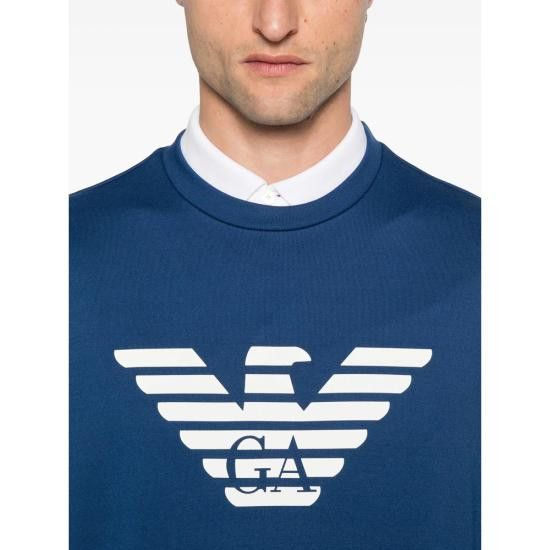 Emporio Armani EMPORIO ARMANI Men Tops 1JRIZ 8N1MR6 FB046 BLUE Size US XXL / EU 58 / 5 - 4 Thumbnail