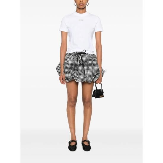 Jacquemus JACQUEMUS Women Tops TSW00133 AJ00124 100 WHITE Size XS / US 0-2 / IT 36-38 - 5 Thumbnail