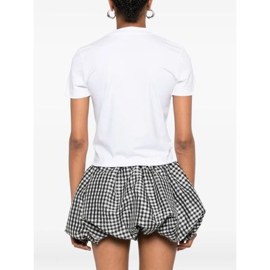Jacquemus JACQUEMUS Women Tops TSW00133 AJ00124 100 WHITE Size M / US 6-8 / IT 42-44 - 3 Thumbnail