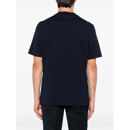 Brunello Cucinelli BRUNELLO CUCINELLI Men T-Shirts M0B138440 CD325 BLUE Size US XL / EU 56 / 4 - 4 Thumbnail