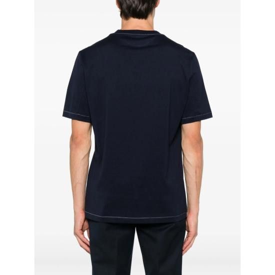 Brunello Cucinelli BRUNELLO CUCINELLI Men T-Shirts M0B131328G CW369 BLUE Size US S / EU 44-46 / 1 - 2 Thumbnail