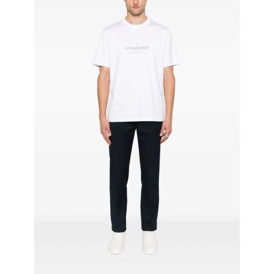 Brunello Cucinelli BRUNELLO CUCINELLI Men T-Shirts M0B138495 CC770 WHITE Size US M / EU 48-50 / 2 - 3 Thumbnail