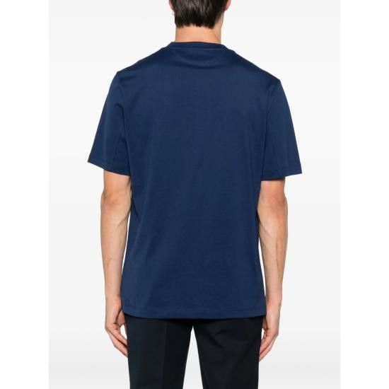 Brunello Cucinelli BRUNELLO CUCINELLI Men T-Shirts M0B138440 CFL46 BLUE Size US L / EU 52-54 / 3 - 4 Thumbnail