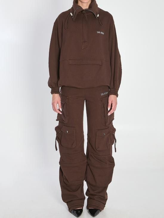 The Attico THE ATTICO Women Sweater 251WCB00091 BROWN Size S / US 4 / IT 40 - 5 Thumbnail