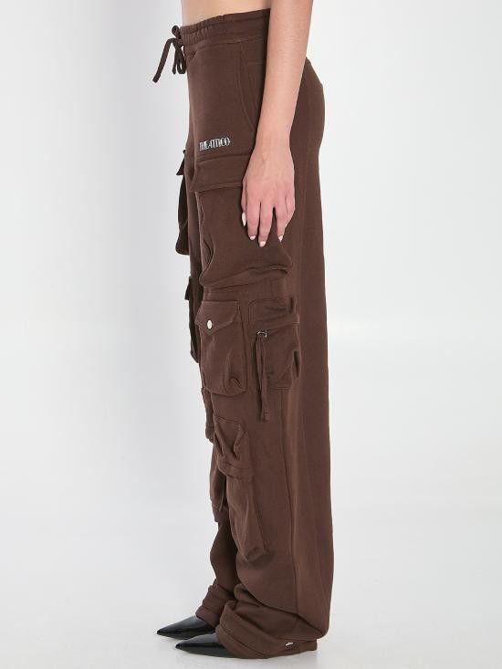 The Attico THE ATTICO Women Straight Pants 251WCP00260 BROWN Size 26" / US 2 / IT 38 - 3 Thumbnail
