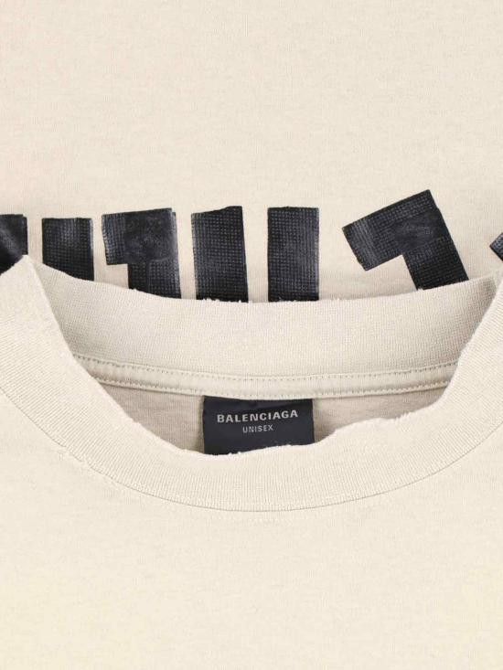 Balenciaga BALENCIAGA Men T-Shirts 764235 TSVK1 9501 Beige Size US S / EU 44-46 / 1 - 3 Thumbnail