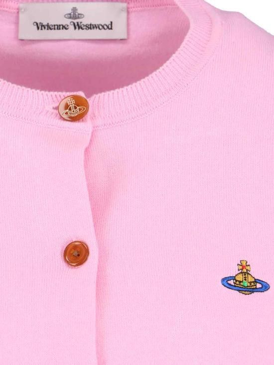 Vivienne Westwood VIVIENNE WESTWOOD Women Sweater 1803002U Y001V G401 Pink Size M / US 6-8 / IT 42-44 - 3 Thumbnail