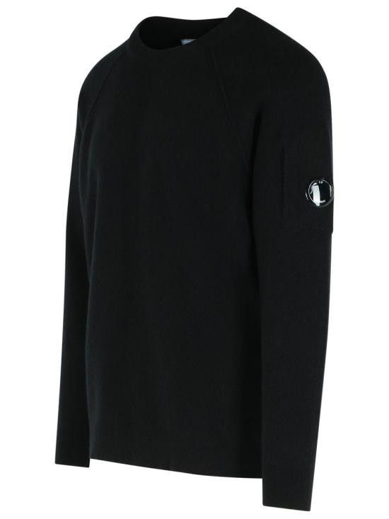 C.P. Company C.P. COMPANY Men Sweater 19CMKN040A110149A 999 Black Size US XL / EU 56 / 4 - 2 Thumbnail