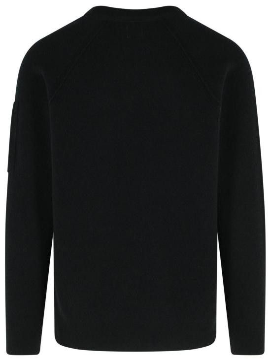 C.P. Company C.P. COMPANY Men Sweater 19CMKN040A110149A 999 Black Size US XL / EU 56 / 4 - 3 Thumbnail