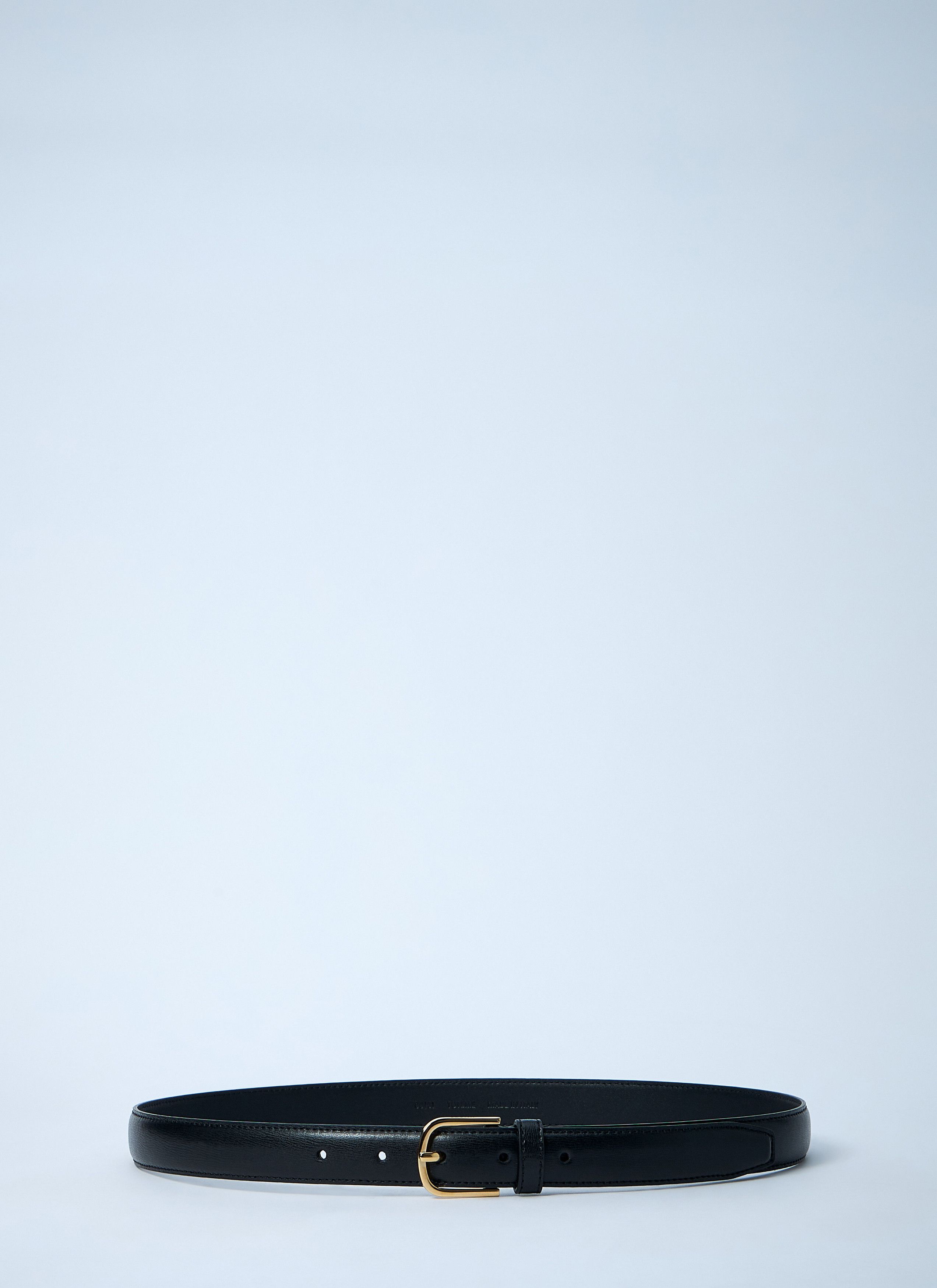 Toteme Slim Leather Belt Size ONE SIZE - 3 Thumbnail