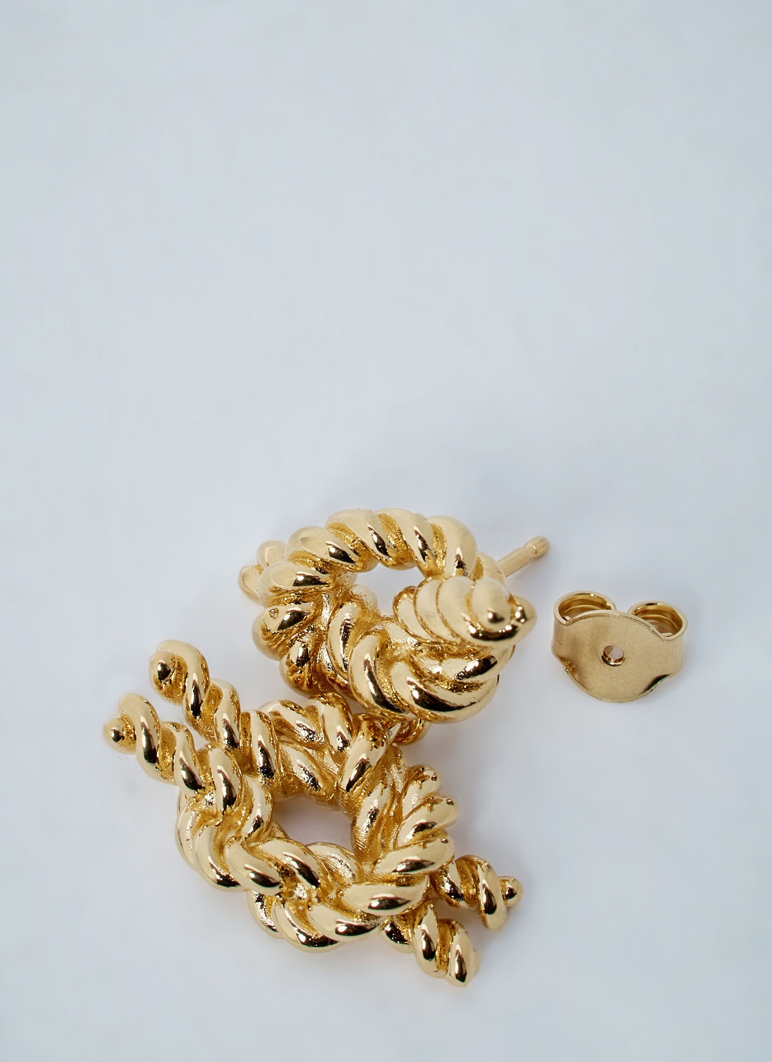 Toteme Rope Knot Earrings Size ONE SIZE - 3 Thumbnail