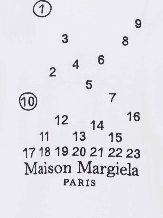 Maison Margiela MAISON MARGIELA Men T-Shirts S50GC0684 S22816 100 White Size US L / EU 52-54 / 3 - 3 Thumbnail