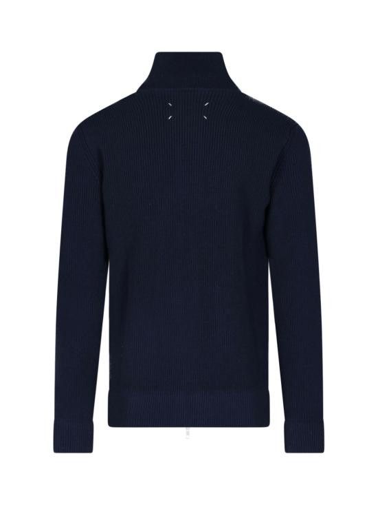 Maison Margiela MAISON MARGIELA Men Sweater SI1HA0013 S17781 511F Blue Size US M / EU 48-50 / 2 - 2 Thumbnail