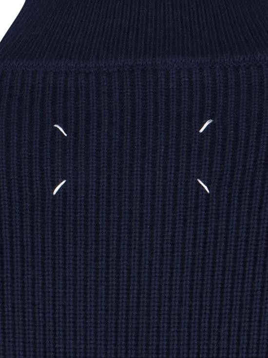 Maison Margiela MAISON MARGIELA Men Sweater SI1HA0013 S17781 511F Blue Size US XL / EU 56 / 4 - 3 Thumbnail