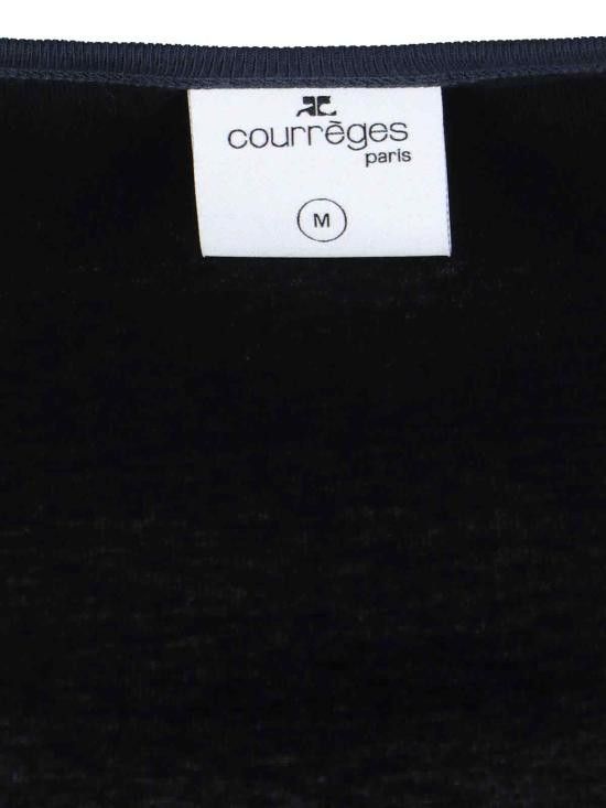 Courreges COURREGES Women Mid Skirts 225JRO600JS0203 B175 Black Size L / US 10 / IT 46 - 3 Thumbnail