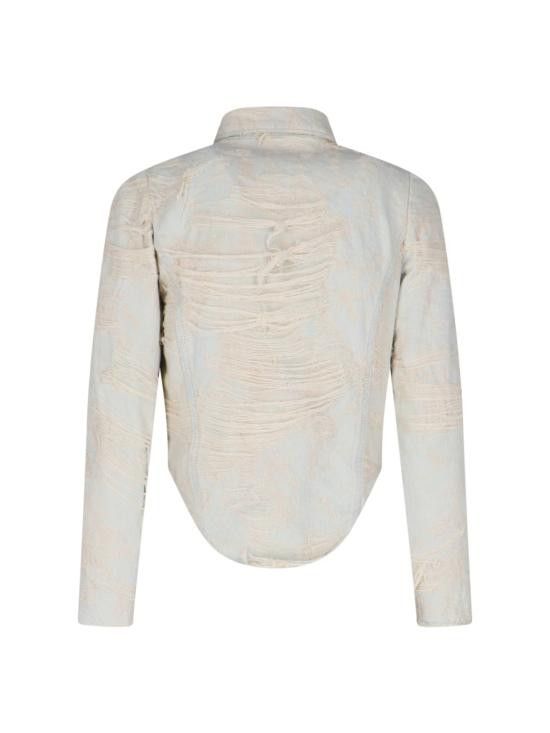 Diesel DIESEL Women Shirts A19061 09M40 01 White Size S / US 4 / IT 40 - 2 Thumbnail