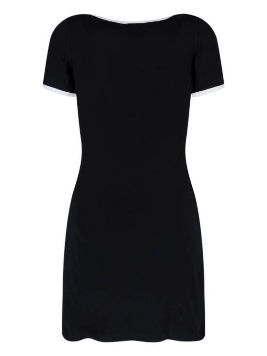 Courreges COURREGES Women Mid Skirts 225JRO600JS0203 9901 Black Size L / US 10 / IT 46 - 2 Thumbnail